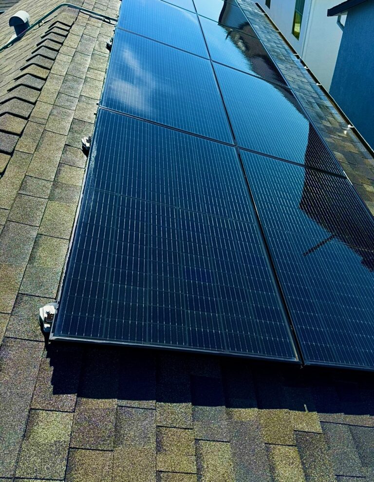 Solar Panel Cleaning in Roseville