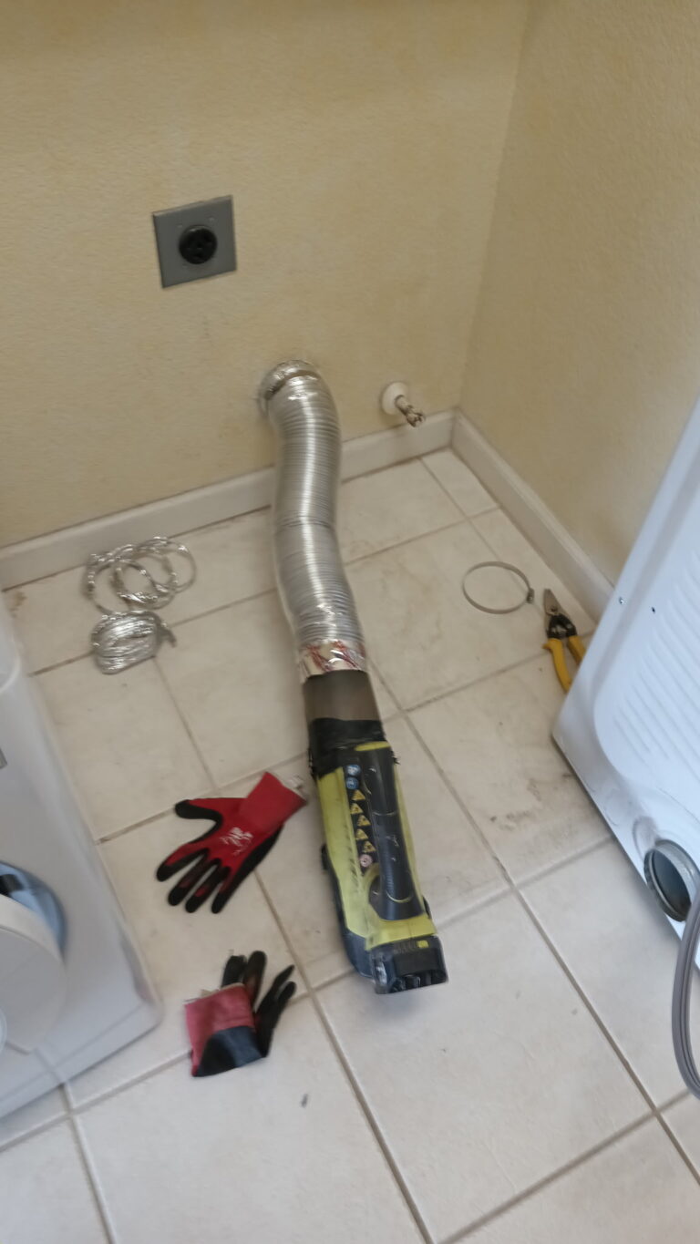 Dryer Vent Cleaning Service in Rocklin