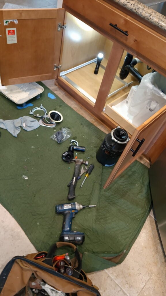 Garbage Disposal Replacement in Roseville